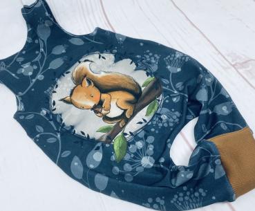 Babystrampler EICHHÖRNCHEN