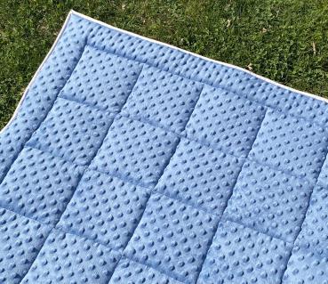 Preview: Krabbeldecke WALDTIERE Waffelpique