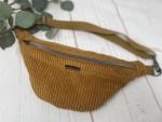 Bauchtasche HIP BAG Cord cognac